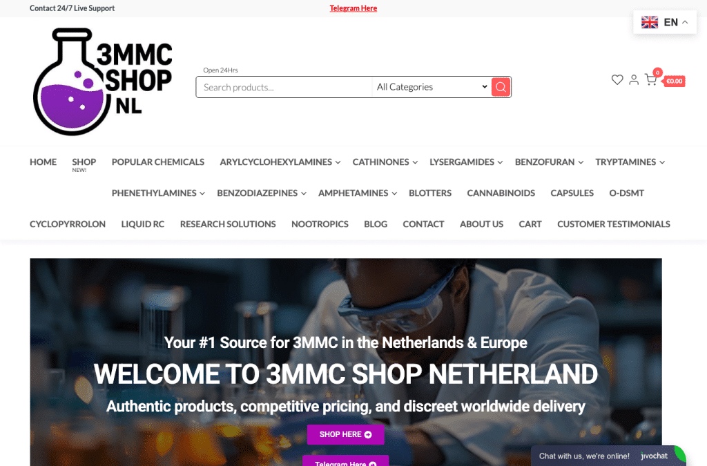 Capture d'écran de 3mmcshopnl.com