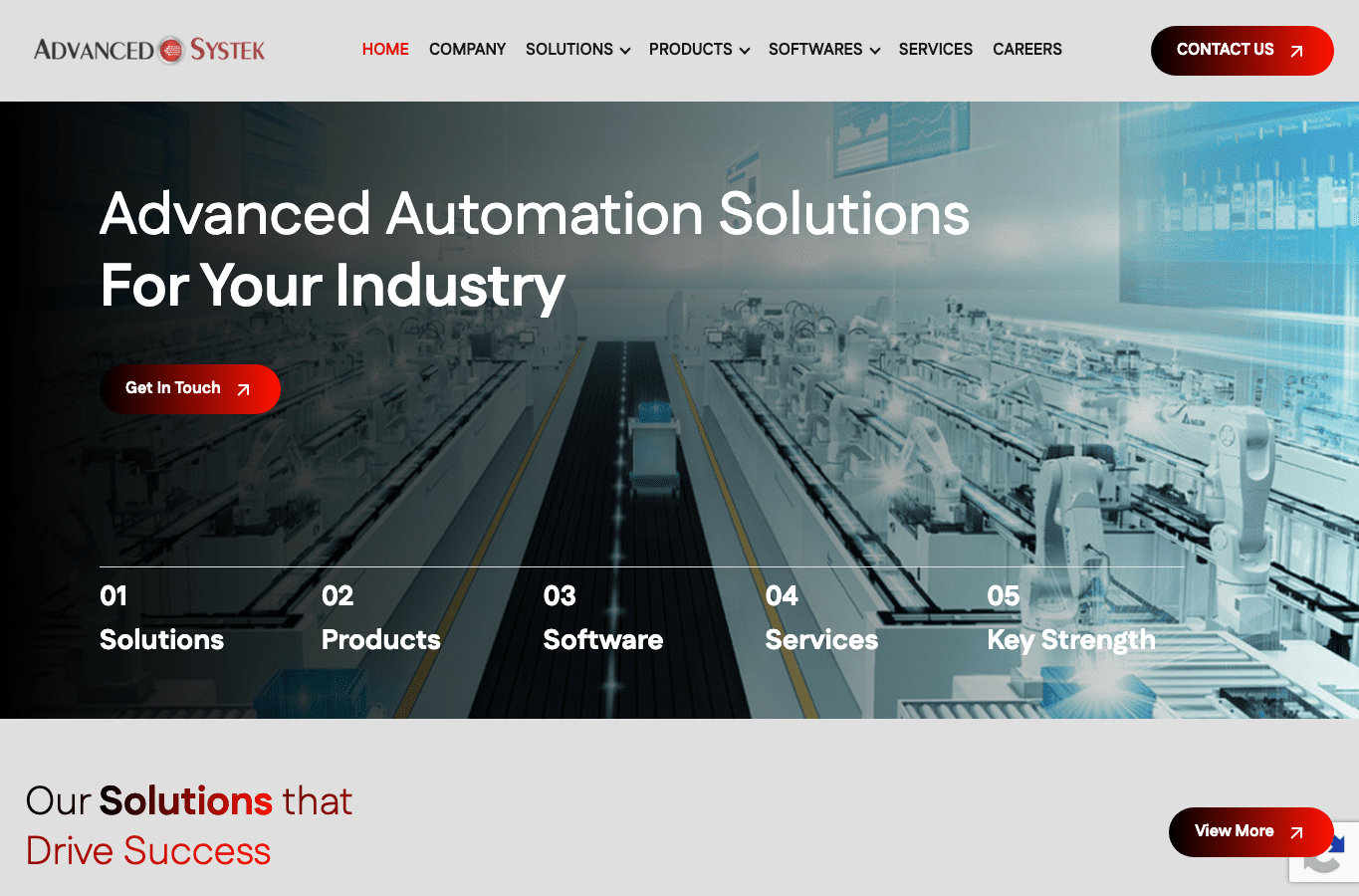 Capture d'écran de advancedsystek.com