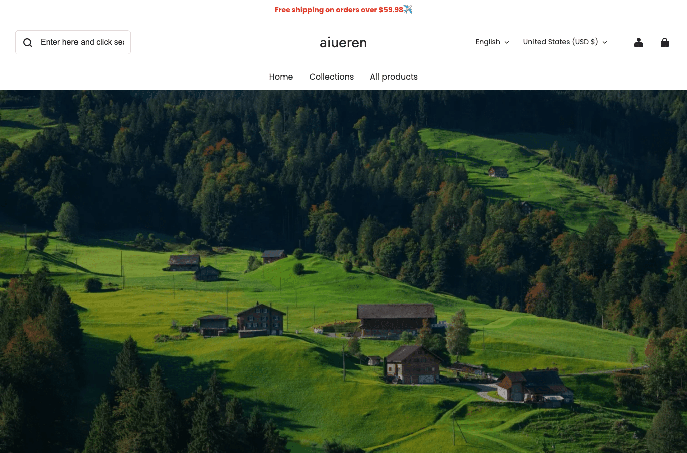 Capture d'écran de aiueren.com