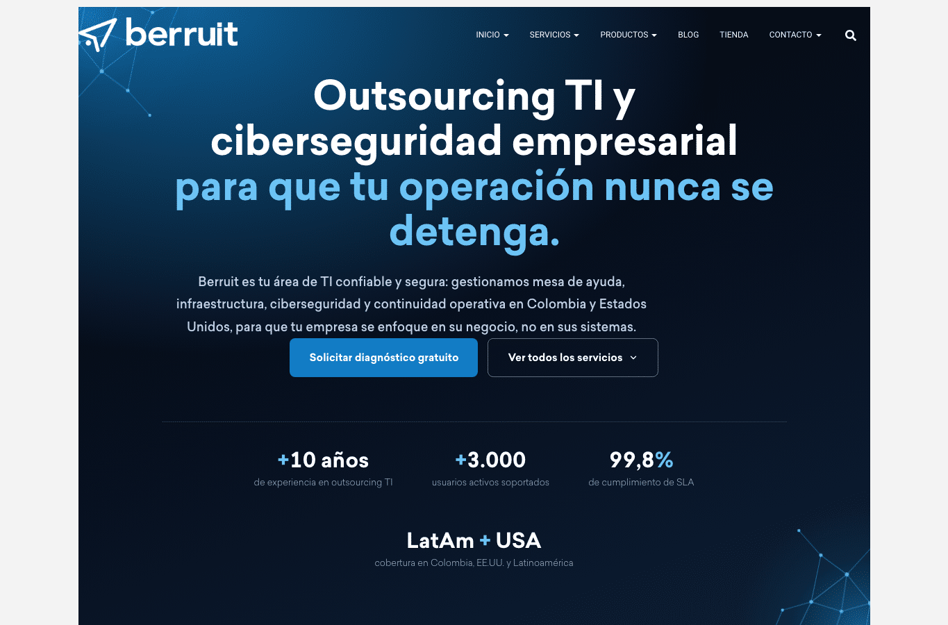 Capture d'écran de berruit.com