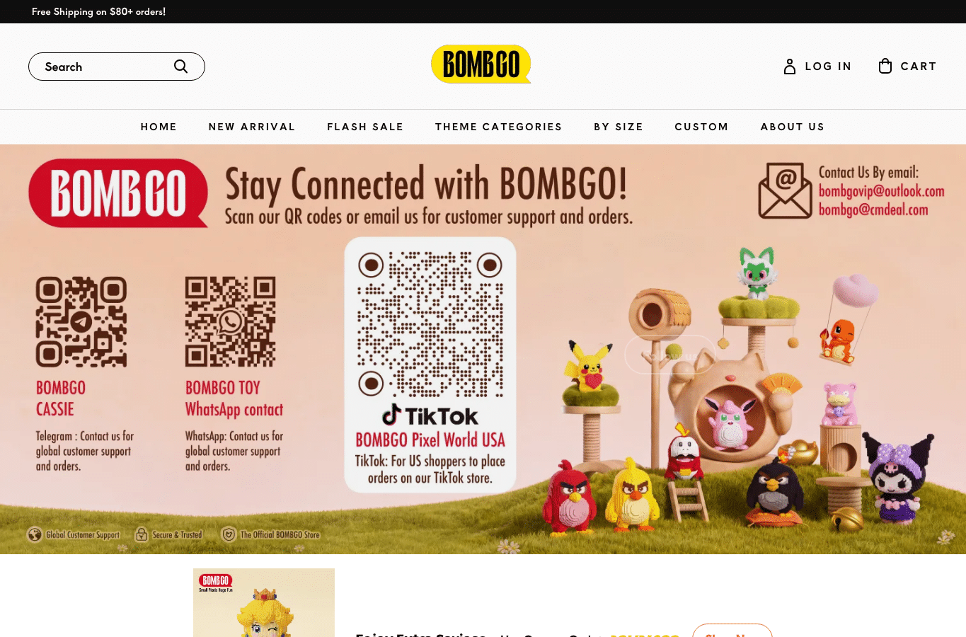 Capture d'écran de bombgo.com
