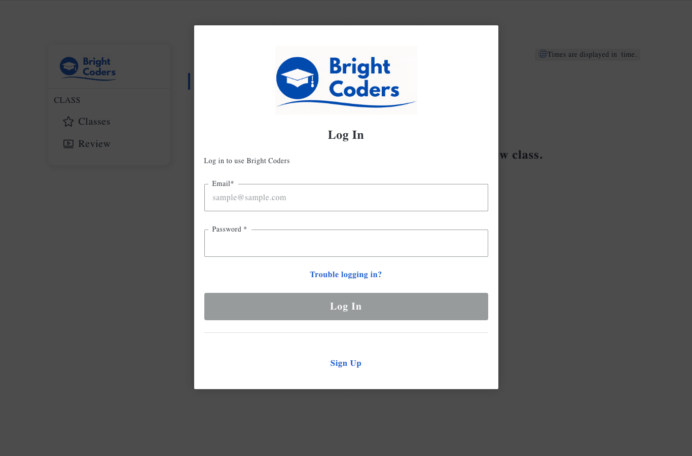 Capture d'écran de bright-coders.com