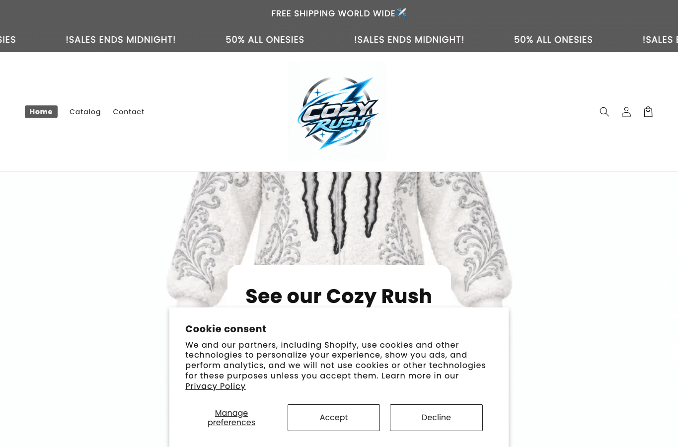 Capture d'écran de cozyrush.online