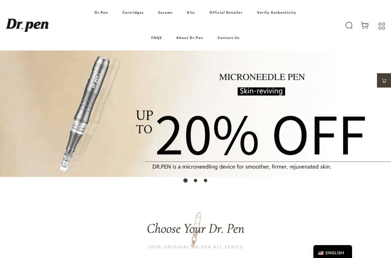 Capture d'écran de drpenonline.store