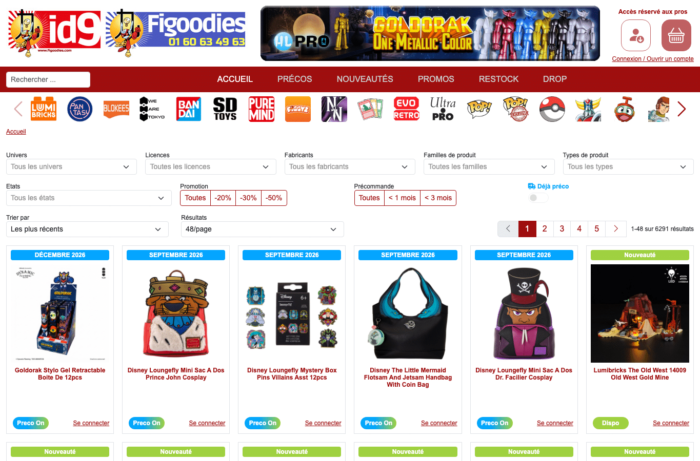 Capture d'écran de figoodies.com