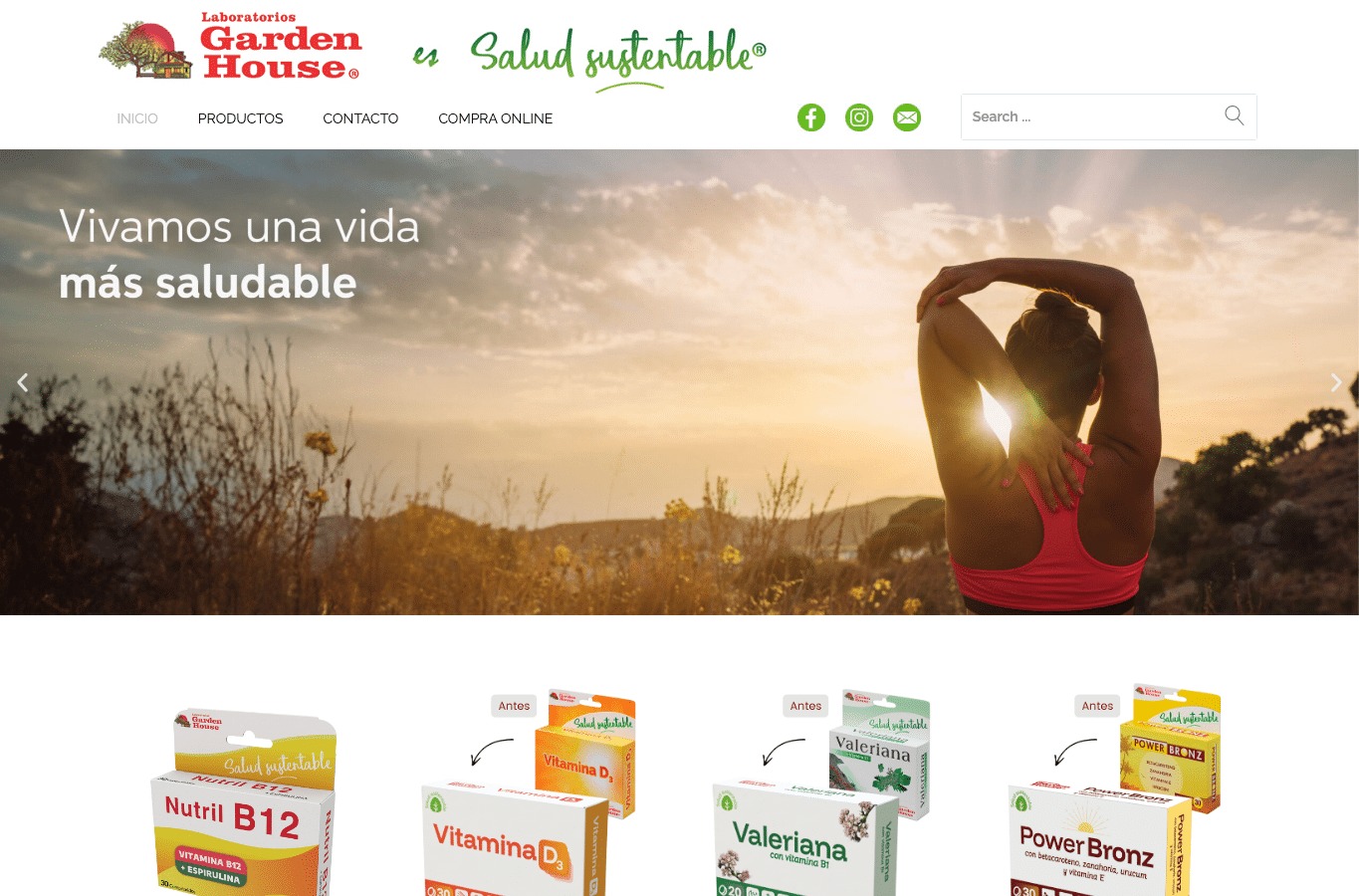 Capture d'écran de gardenhouseargentina.com.ar