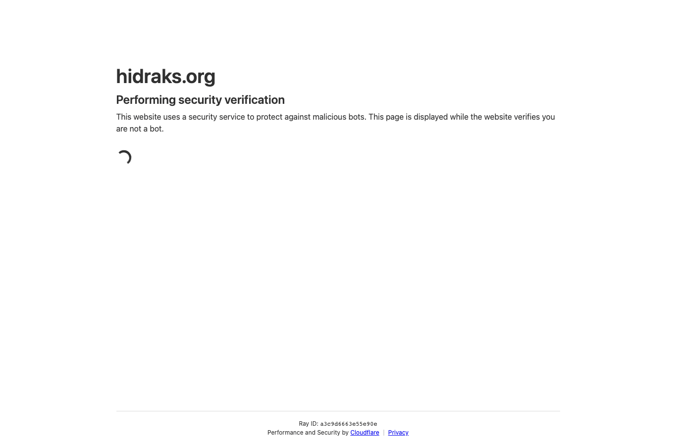 Capture d'écran de hidraks.org
