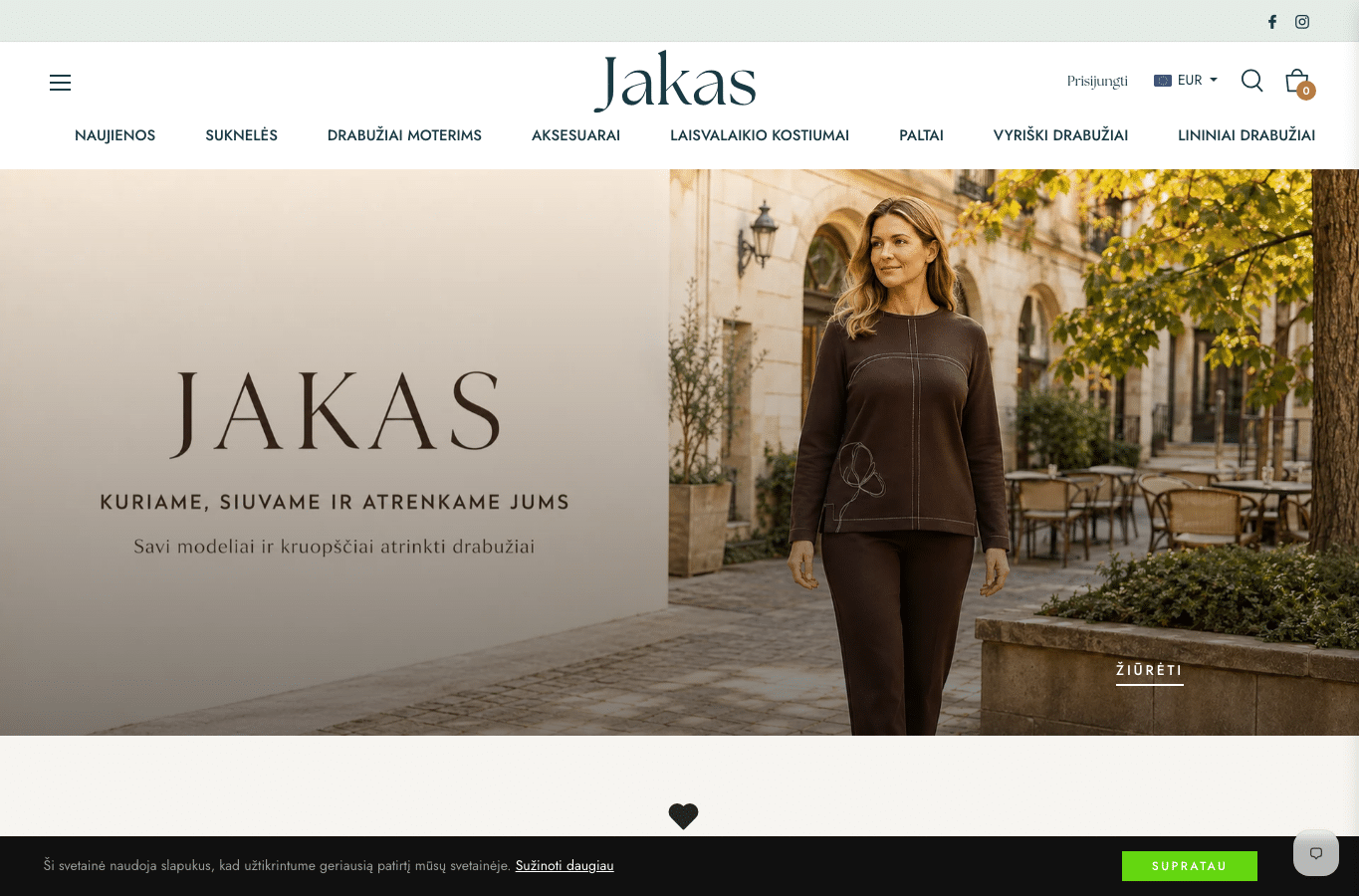 Capture d'écran de jakas.net