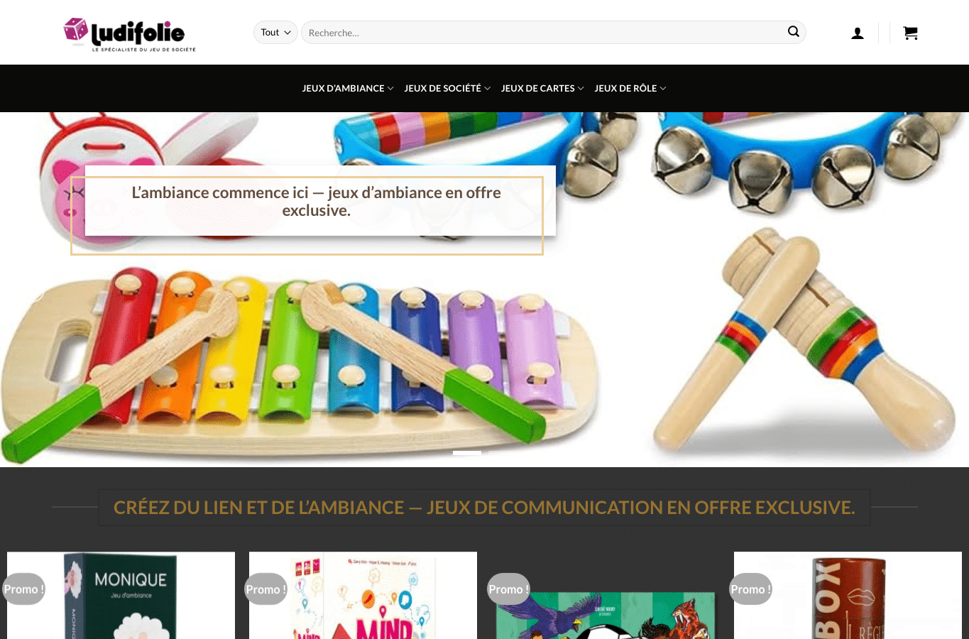 Capture d'écran de jouerpourrire.com