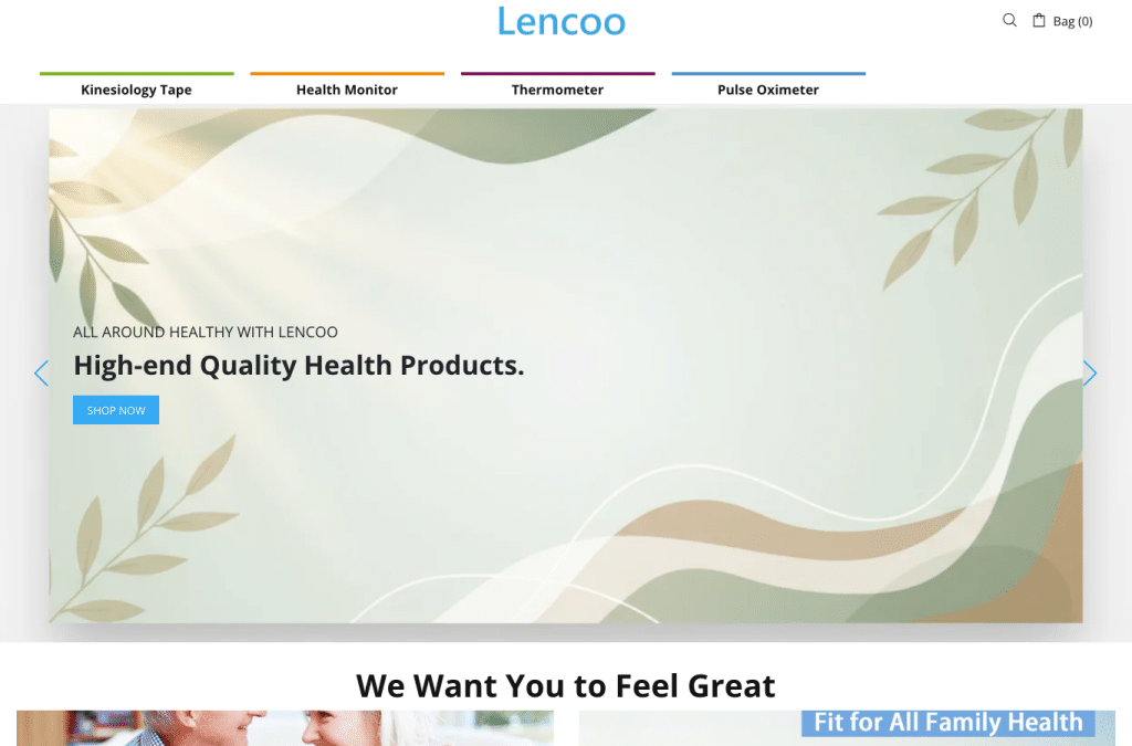 Capture d'écran de lencoo.com
