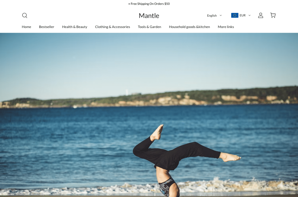 Capture d'écran de mantloom.com