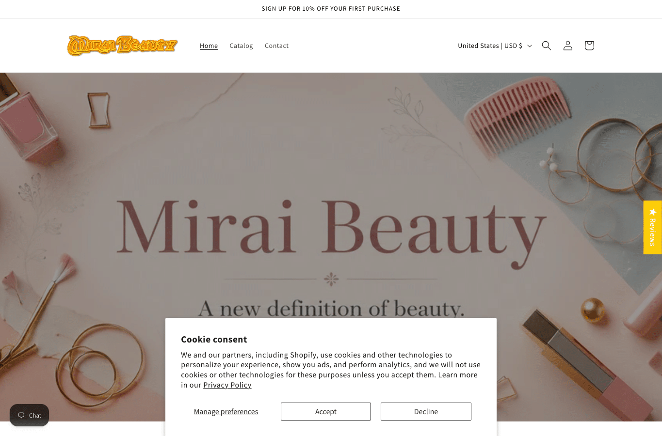 Capture d'écran de miraiblush.online
