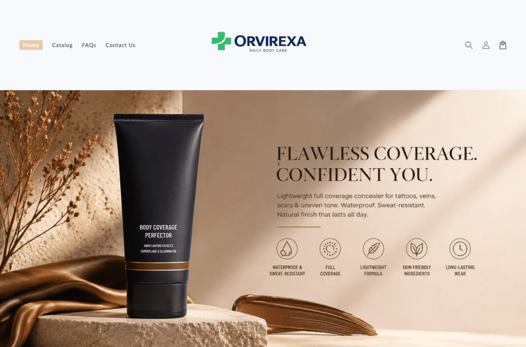 Capture d'écran de orvirexa.com