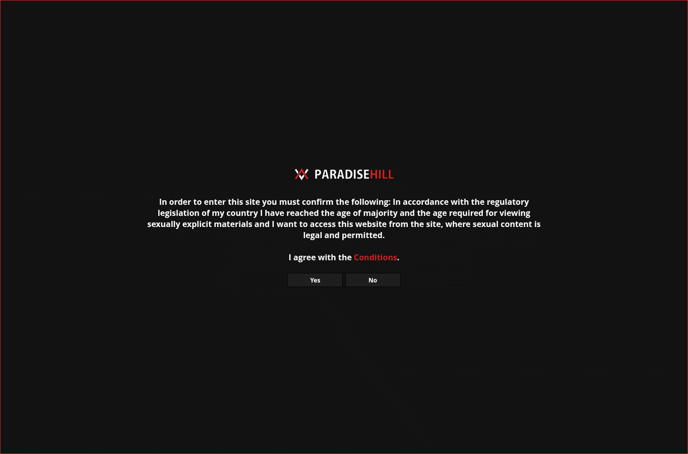 Capture d'écran de paradisehill.cc