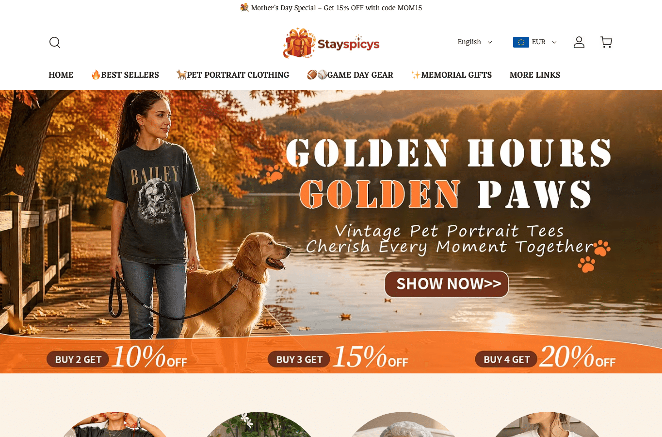 Capture d'écran de stayspicys.com