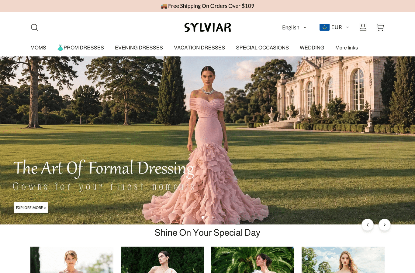 Capture d'écran de sylviar.com
