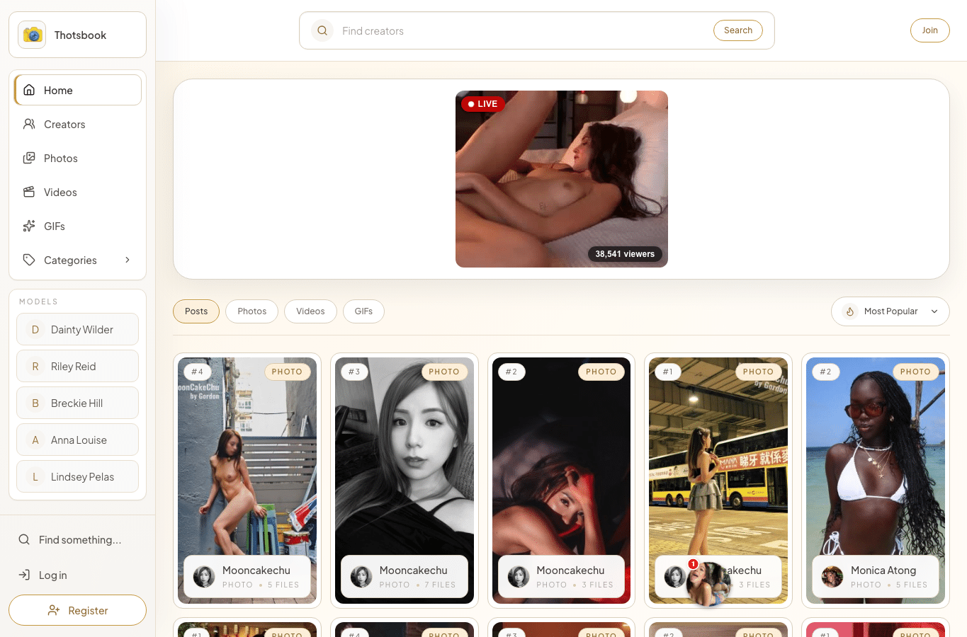 Capture d'écran de thotsbook.com