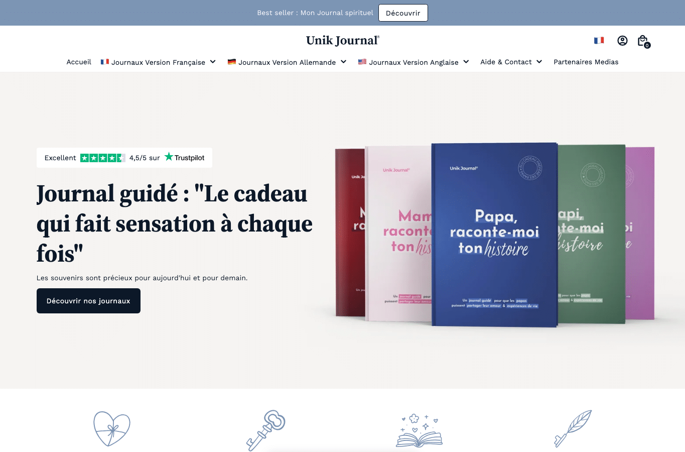Capture d'écran de unikjournal.com