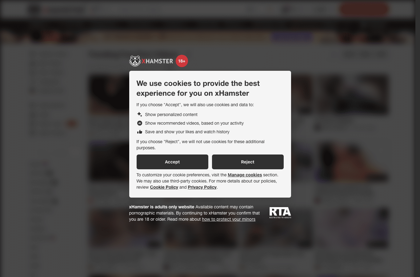 Capture d'écran de xhtotal.com