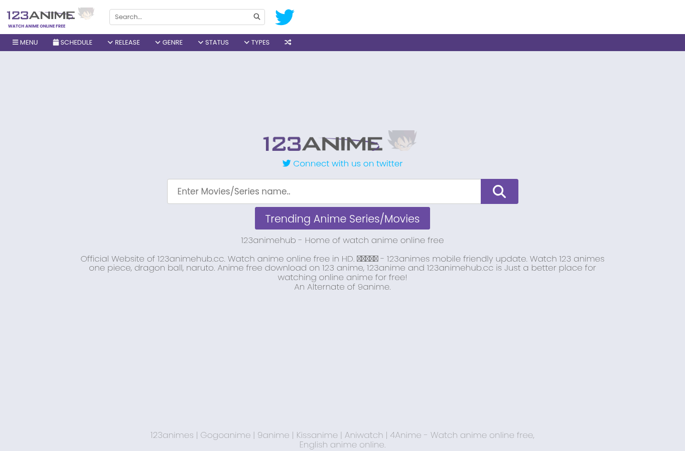 Capture d'écran de 123animehub.cc