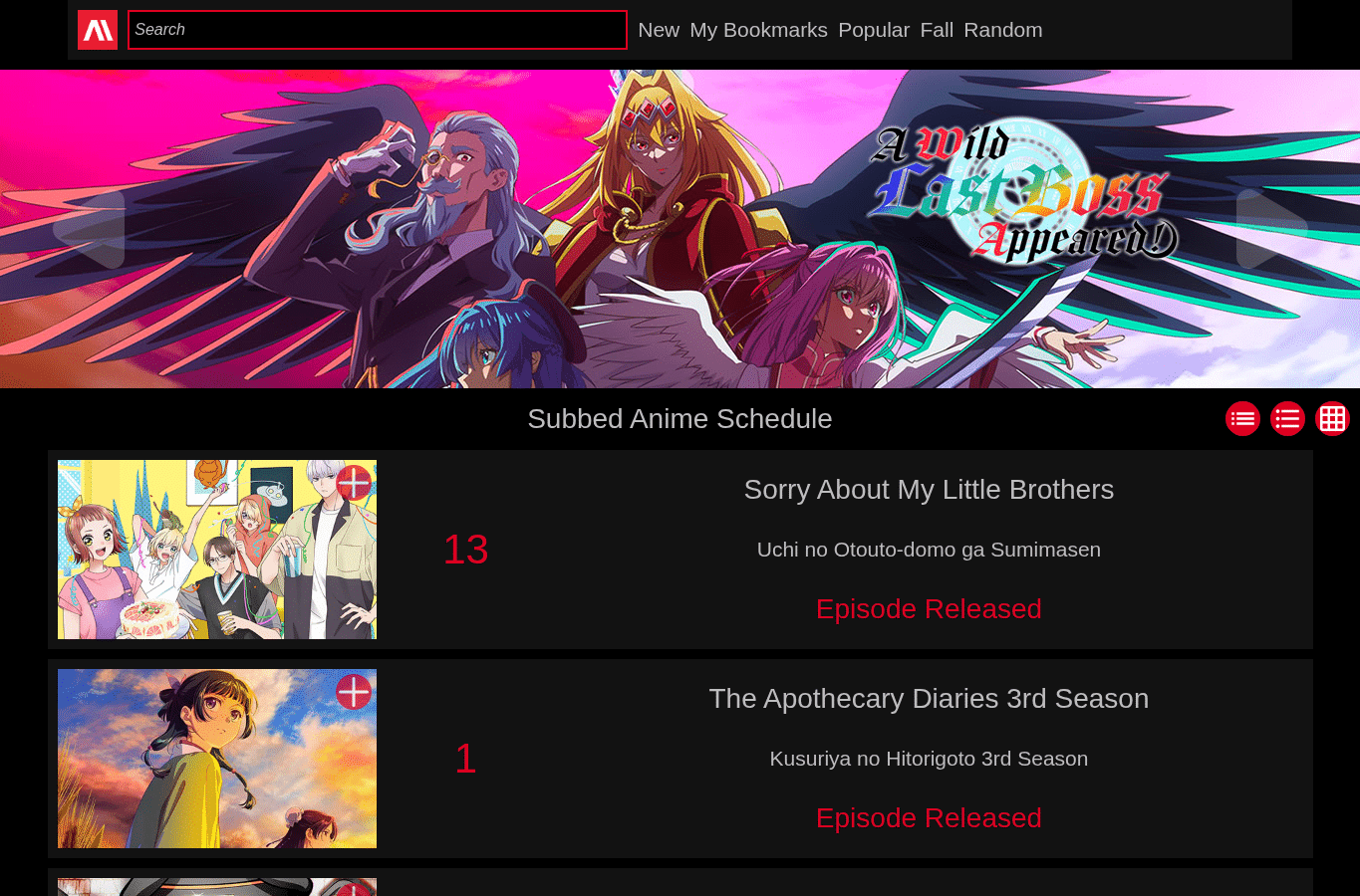 Capture d'écran de animeheaven.me