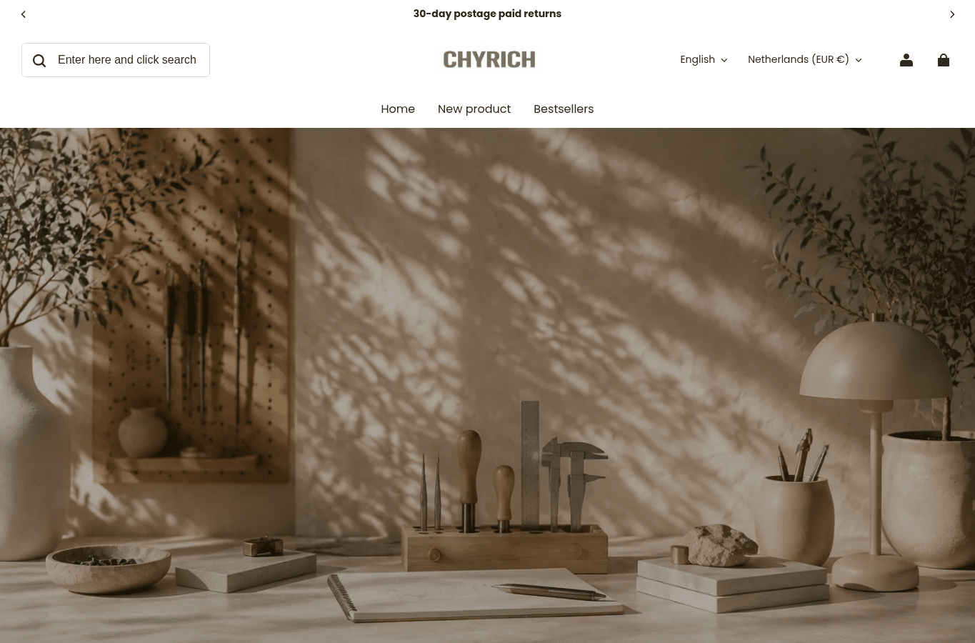 Capture d'écran de chyrich.com