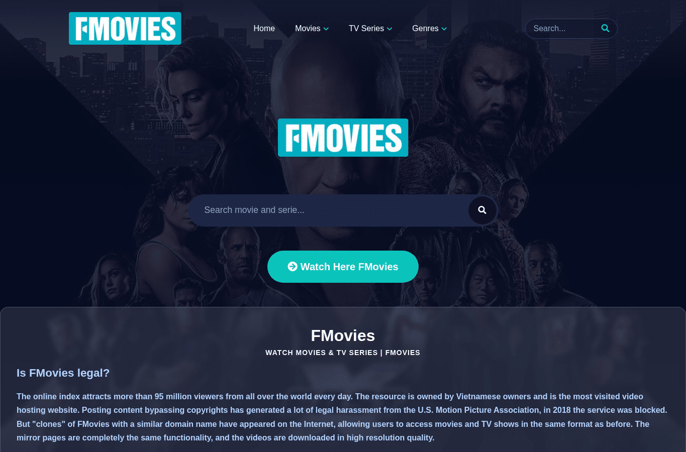 Capture d'écran de fmoviesfull.net