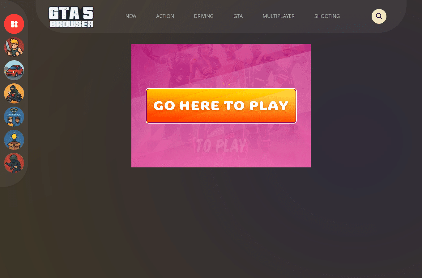Capture d'écran de gta5browser.com