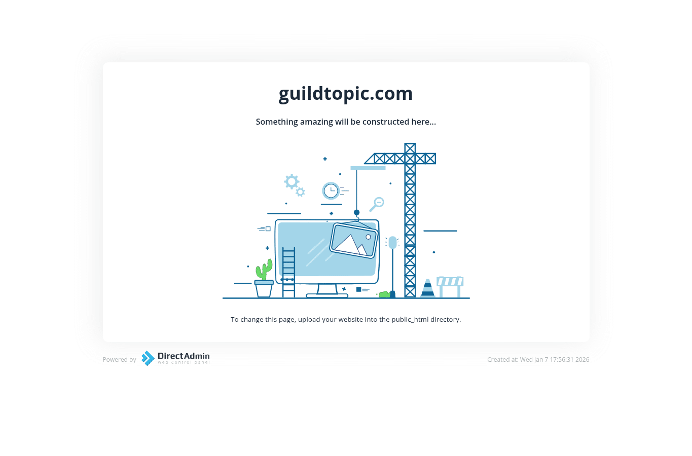 Capture d'écran de guildtopic.com