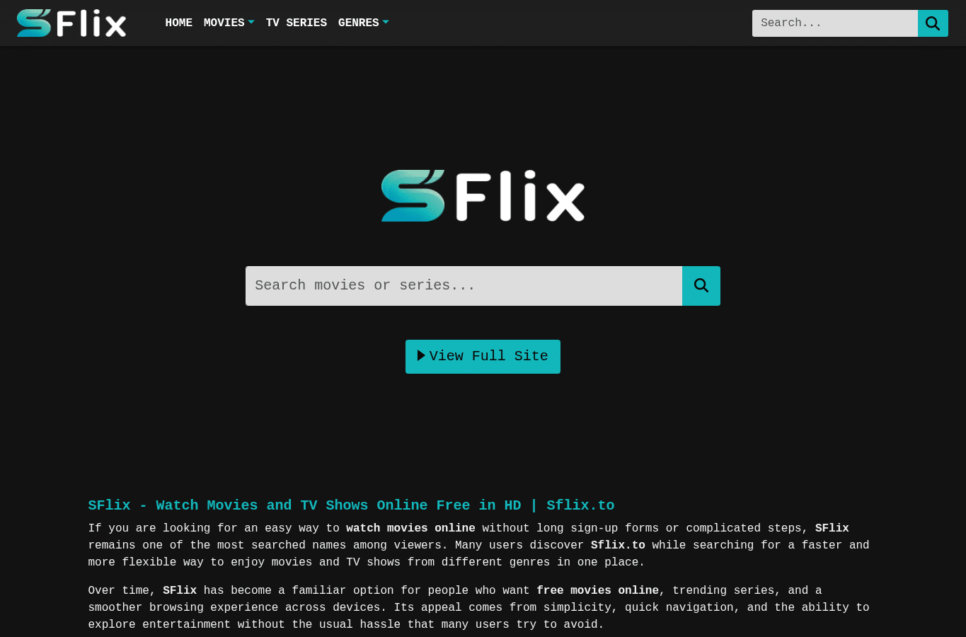 Capture d'écran de hotsflix.net