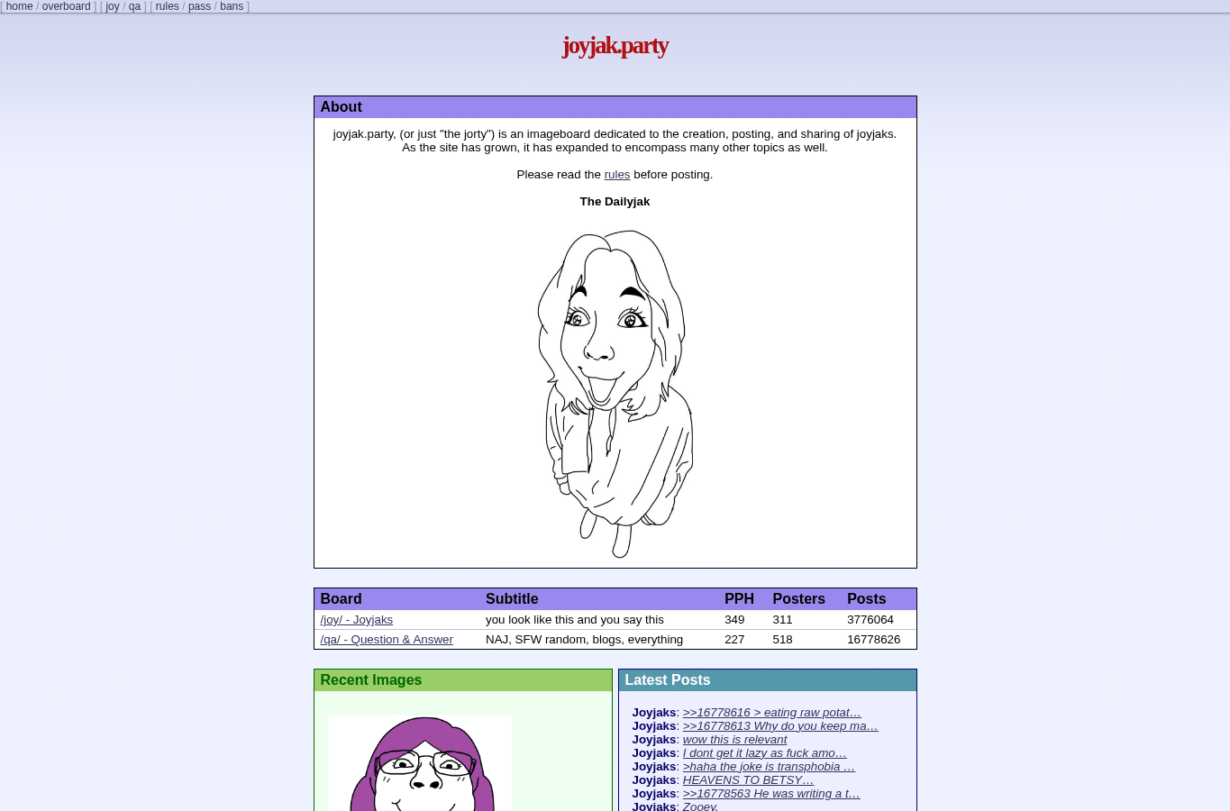 Capture d'écran de joyjak.st