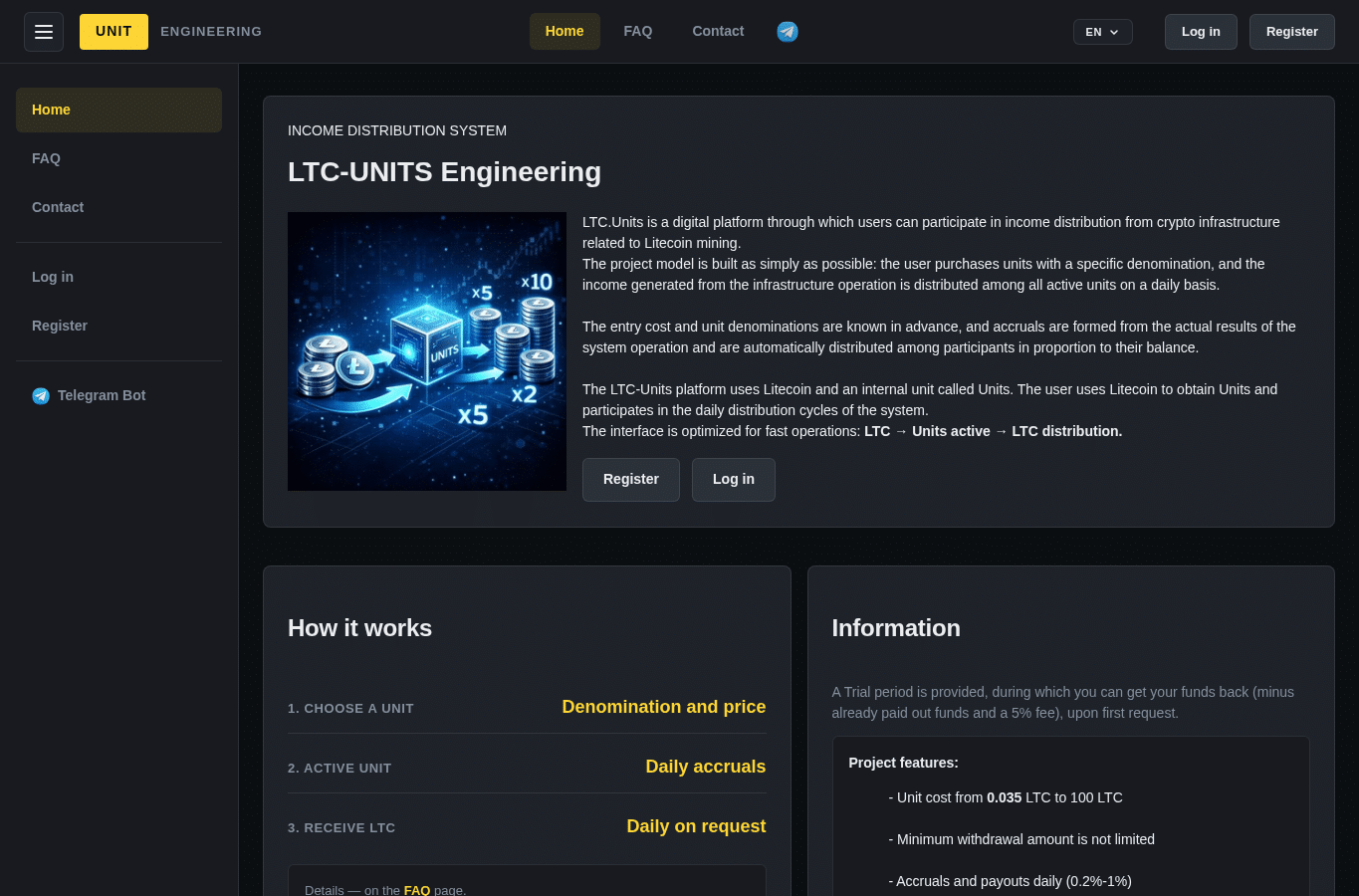 Capture d'écran de ltc-unit.com
