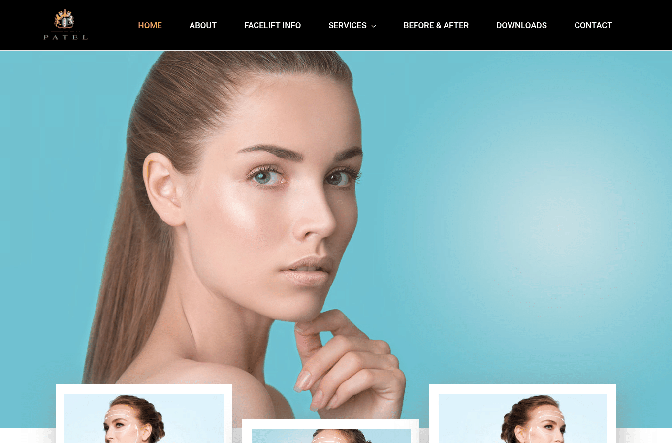 Capture d'écran de patelfacelift.com