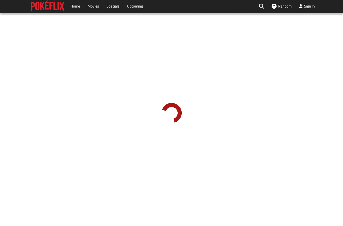 Capture d'écran de pokeflix.tv