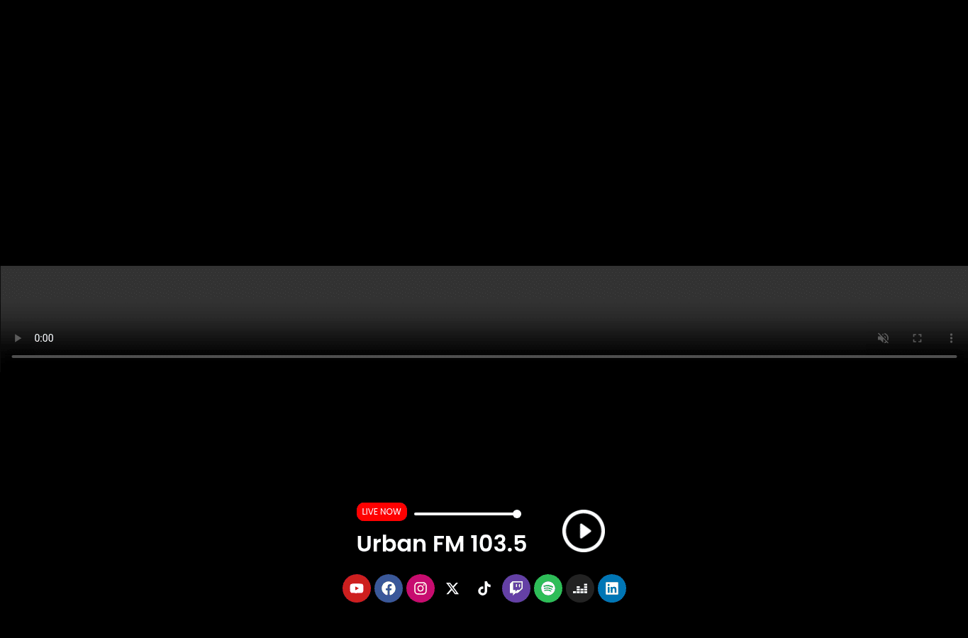 Capture d'écran de radiourban.fm