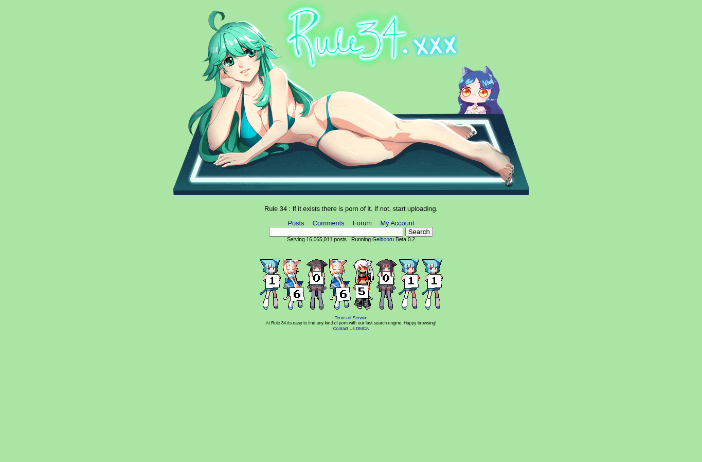 Capture d'écran de rule34.xxx