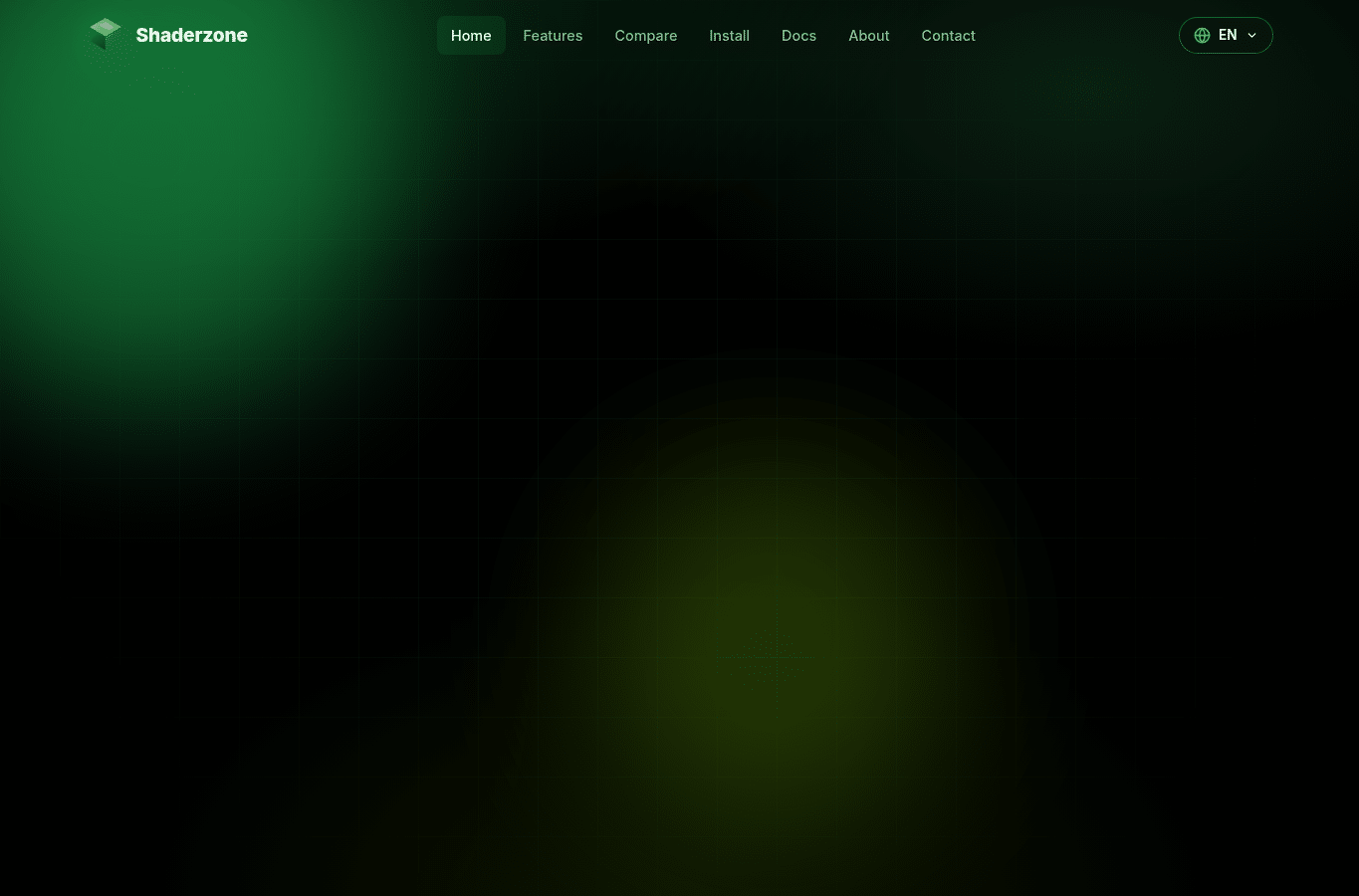 Capture d'écran de shaderzone.org